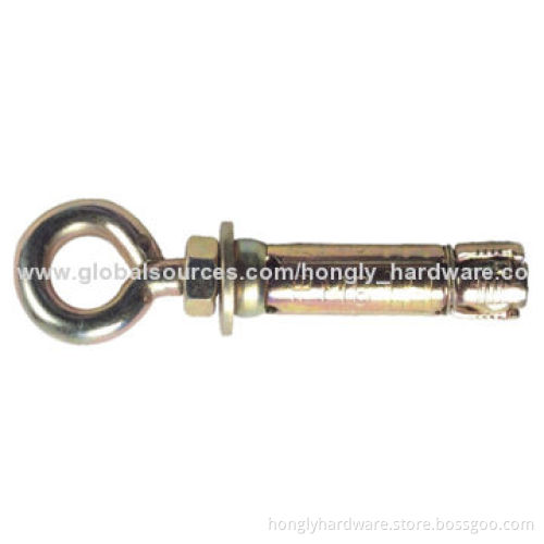 4-piece heavy duty shield anchor with presses eye boltNew